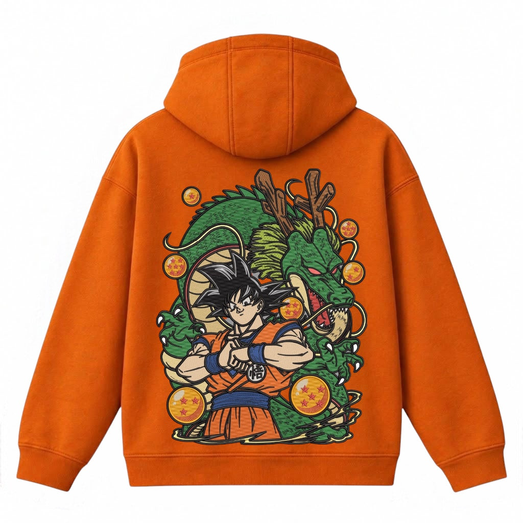 Dragon Ball Z Goku Inspired Hoodie