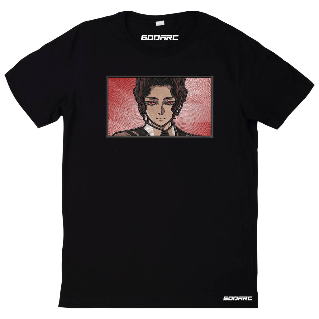 MUZAN - Anime Embroidered Tee