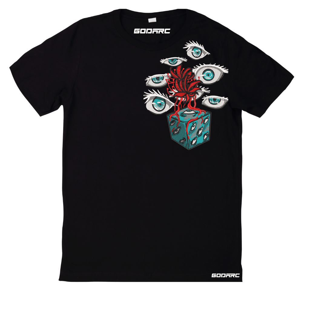 Gojo - The Prison Realm - Anime Embroidered Tee