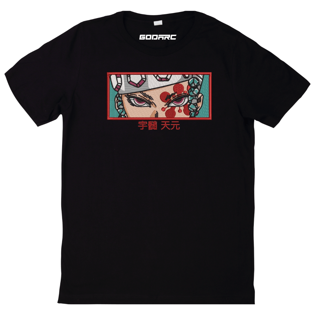 Uzui Eyes And Blades - Anime Embroidered Tee
