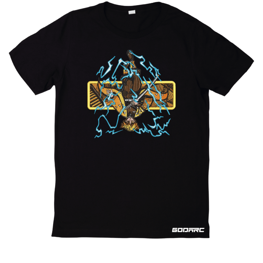 Zenitsu – Falling- Embroidery Tee
