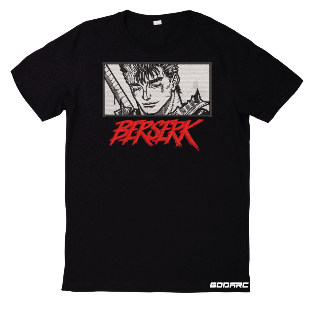 Berserk- Embroidery Tee