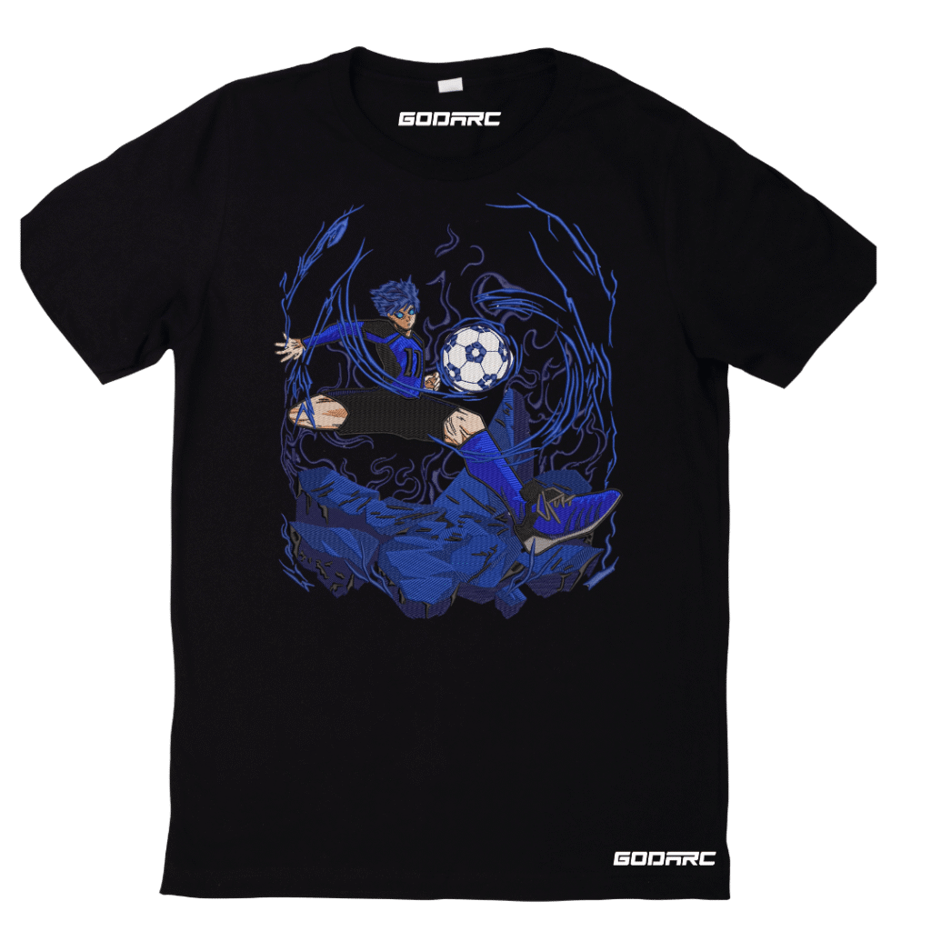 Blue Lock - Anime Embroidered Tee