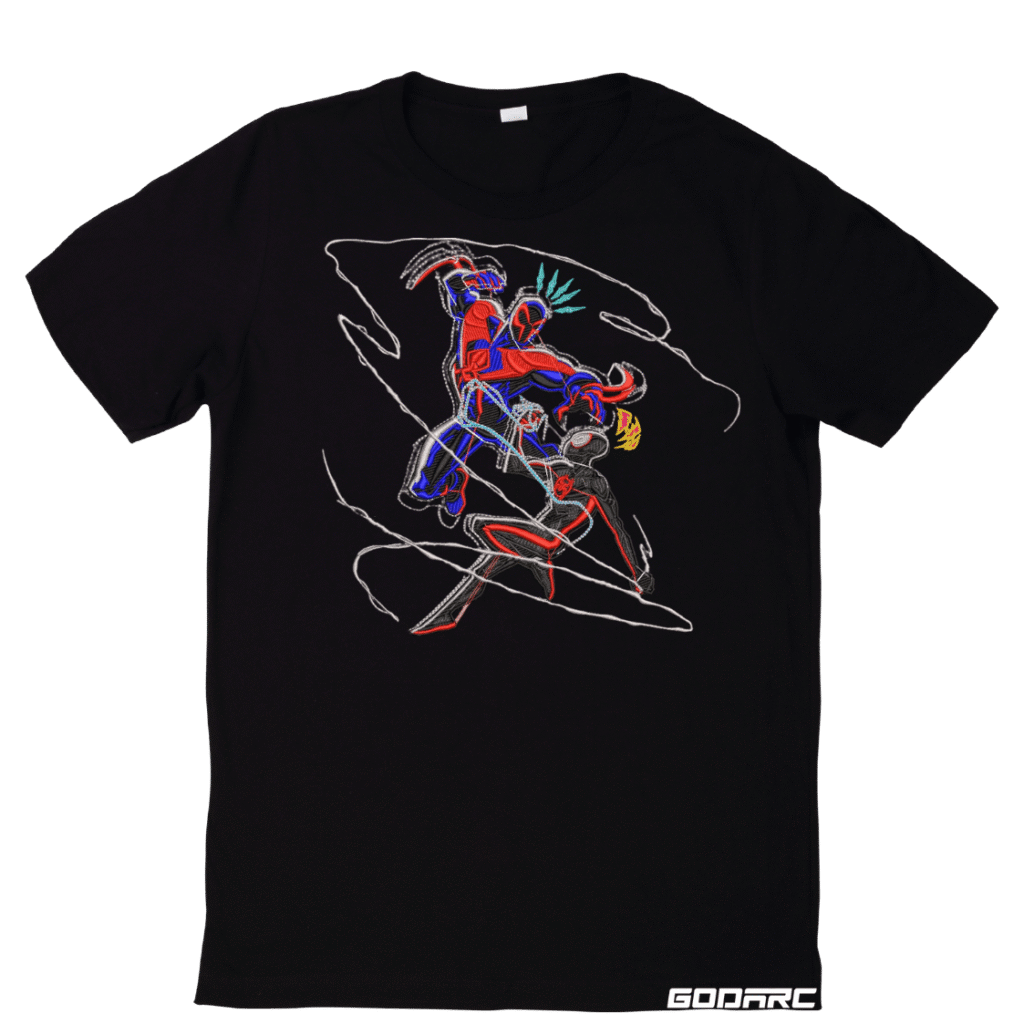 Spider-Verse- Embroidery Tee