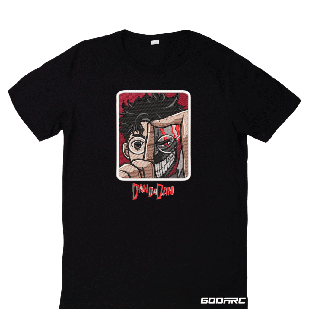 Okarun Dandadan- Embroidery Tee
