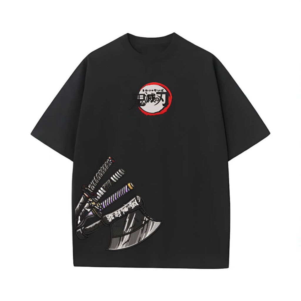 Demon slayer - Swords - Embroidery tshirt