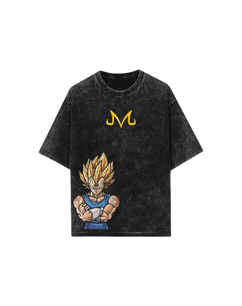 Prince Vegeta Acid Wash