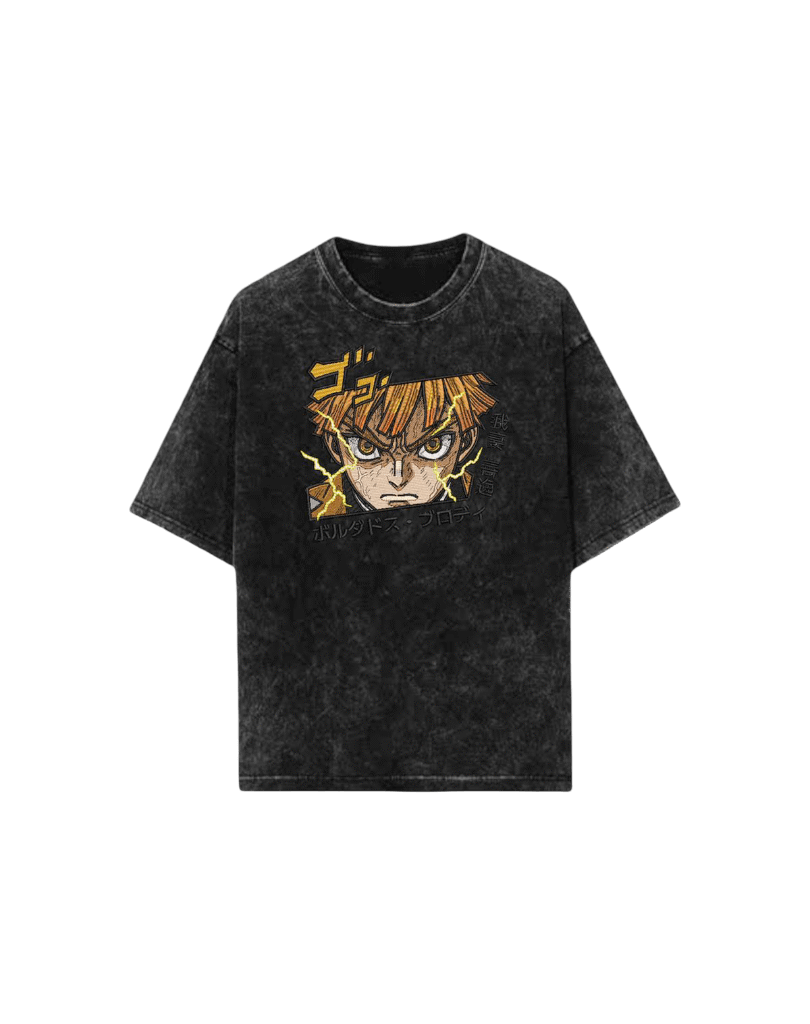 Zenitsu dragon - Acid wash Tee